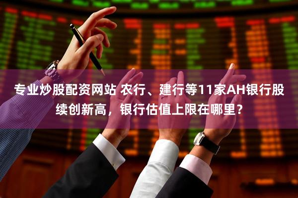 专业炒股配资网站 农行、建行等11家AH银行股续创新高，银行估值上限在哪里？